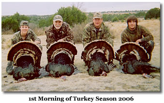 1st morning Turkey season 2006